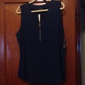 NWT navy blue tank